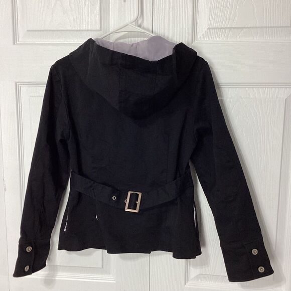 Nomis Crossover Front Jacket With Hood Double Breasted L - Picture 11 of 14